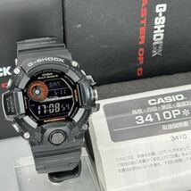 極美品 箱説付G-SHOCK GW-9400BJ-1JF レンジマン タフソーラー 電波受信 電波ソーラー マルチバンド6 トリプルセンサー ブラック 反転液晶_画像2