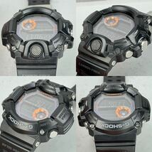 極美品 箱説付G-SHOCK GW-9400BJ-1JF レンジマン タフソーラー 電波受信 電波ソーラー マルチバンド6 トリプルセンサー ブラック 反転液晶_画像4