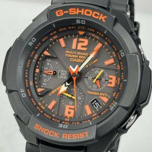 未使用同様 極美品G-SHOCK GW-3000B-1AJF グラビティマスター スカイコックピット タフソーラー 電波受信 電波ソーラー マルチバンド6