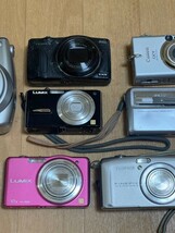 ☆ジャンク☆デジタルカメラ デジカメ まとめて11台セット Canon、Panasonic、CASIO、FUJIFILM、MINOLTA_画像3