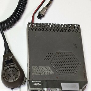 ★STANDARD スタンダード UHF FM TRANSCEIVER C7900 430MHz 10W マイク/ MP716 動作品★の画像4
