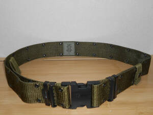 BELT INDIVIDUAL EQUIPMEN T belt khaki the US armed forces US size LARGE (3Fke