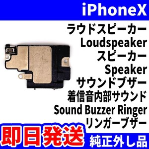即日発送! 純正外し品! iPhoneX ラウドスピーカー 雑音がする Loudspeaker スピーカー Speaker サウンドブザー スマホ パーツ 交換 修理用