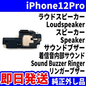 即日発送 純正外し品 iPhone12Pro ラウドスピーカー 雑音がする Loudspeaker スピーカー Speaker サウンドブザー スマホ パーツ 交換修理用