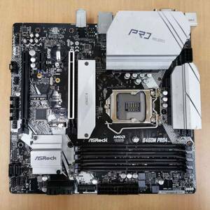 ASRock B460M PRO4/microATXマザーボード/(LGA1200)INTEL10・11世代CPU対応/PCパーツ DIY 修理材料★動作未確認・ジャンク★現状渡し