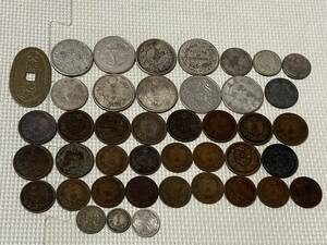  old coin China / large Kiyoshi silver ./ trade silver / Chinese .. 10 year 9 month / Chinese .. three year / Meiji 10 year two sen / Meiji 10 7 year one sen / heaven guarantee ground guarantee etc. 