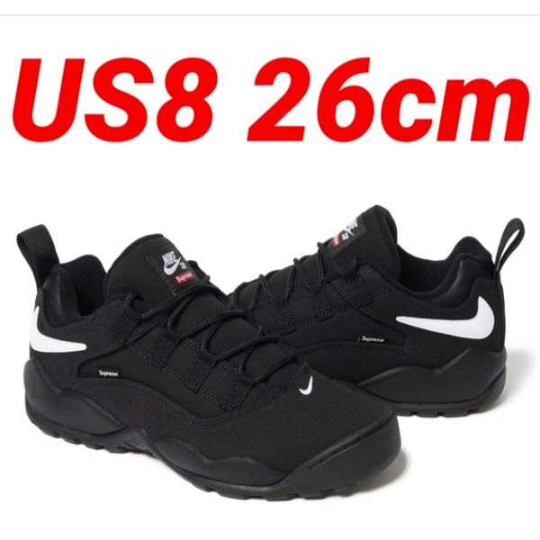 Supreme Nike SB Darwin Low Black ②