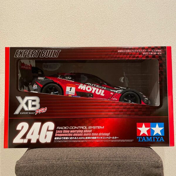 タミヤ1/10 XBシリーズ MOTUL AUTECH GT-R (TT-02シャーシ) プロポ付き塗装済み完成モデル