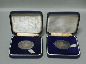 COOK ISLANDS クック諸島 1973年 エリザベス女王記念銀貨 2ドル銀貨 2個セット