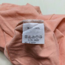 ☆SB17 LACOSTE ラコステ レディース 3 L 半袖 ポロシャツ ピンク オレンジ サーモンピンク カジュアル_画像5