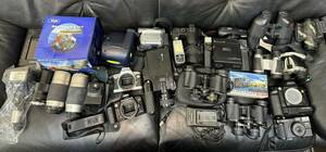  camera summarize lens Nikon binoculars 1 jpy ~ large amount set body Canon Lumix etc. photographing equipment 