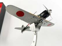 美品　希少　ユーキャン ダイキャスト飛行機 1/48 零式艦上戦闘機五二型 本体　完成品　1円～　金属製　戦闘機　台座付き_画像6