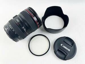 美品　1円 CANON ZOOM LENS EF 24-105mm 1:4 L IS USM カメラレンズ オートフォーカス 77ｍｍ