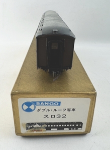  HO gauge SANGO double * roof passenger car sro32sro30803.. model railroad model 1 jpy ~