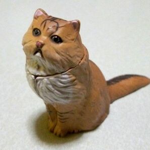 わ01 ペルシャ猫のフィギュア チョコエッグ チョコQ 海洋堂