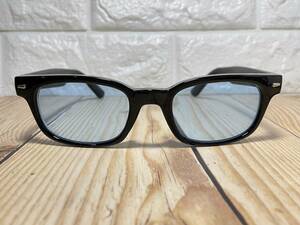  Biker shade popular black frame light blue lens 