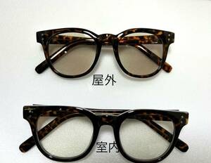  style light lens &UV blue light cut lens adoption great popularity we Lynn ton type Brown frame UV Brown lens Ⅴ