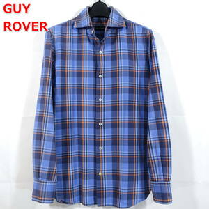 【定番】ギローバー　ホリゾンタルカラーチェックシャツ　GUY ROVER　サイズＳ