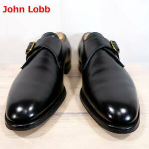 【良品】ジョンロブ　シングルモンクシューズ　FOULD　John Lobb　UK7　JP：25.5～26.0相当