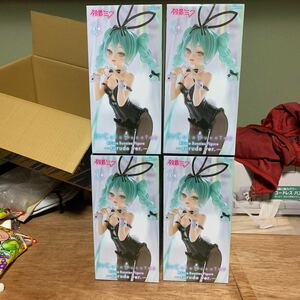  Hatsune Miku ba колено фигурка BiCute Bunnies Figure rurudo ver. 4 шт. комплект 