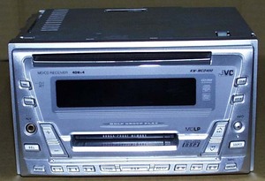 ★完動品 保障付★ JVC KW-MCD400 ★前面AUX/CD-R/RW/MDLP対応★