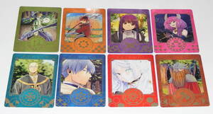 葬送のフリーレン 12巻 非売品 魔法のキャラクターカード 全8枚セット 山田鐘人 アベツカサ