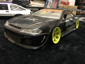 S15 エンジンラジコン　ボディセット　ホイール新品