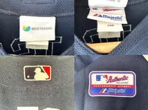 MADE IN USA　Majestic　MLB ニューヨークヤンキース　ジャージ#55　松井秀喜　L　刺繍_画像4