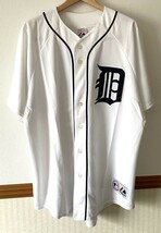 MADE IN USA　MLB デトロイトタイガース　ジャージ#7　イバン・ロドリゲス　XL　刺繍　ユニフォーム_画像2