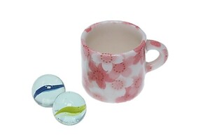  miniature mug full . Sakura made in Japan miniature tableware ACS WEB SHOP