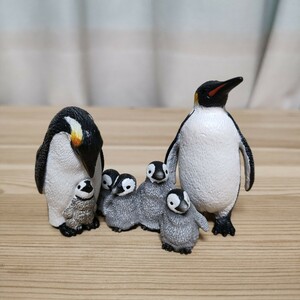 ☆シュライヒ　ペンギン　ファミリー　3体セット　動物　☆Schleich