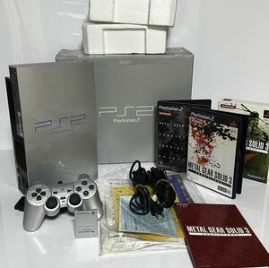 ★動作確認済★ PlayStation 2 PS2 本体 SCPH-39000 シルバー PlayStation2 SONY ソニーコントローラー 