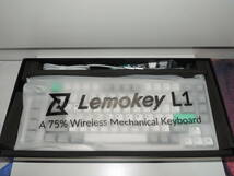 Keychron Lemokey L1 Space Silver Banana軸_画像2