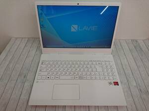 　【人気デザイン/高性能】　NEC LAVIE PC-N1510AAW 〔Athlon silver 3050U/SSD 240GB/メモリ 8GB〕　