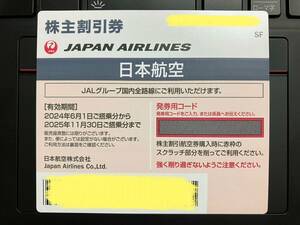 JAL 株主優待券 2025年11月30日まで