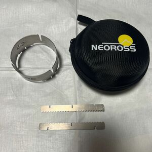 NEOROSS チタン風防 五徳付き brs-3000t対応