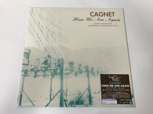 CG999 未開封 Cagnet / Here We Are Again Long Vacation Original Soundtrack III PROT-7238 【LP レコード】 1116