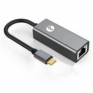USB ハブ 有線LANアダプター USB to RJ45 USB 3.0 4ポートアルミニウム コンパクト 便利直挿しTypeC