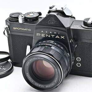 1B-105 PENTAX ペンタックス SP Super-Multi-Coated TAKUMAR 55mm f/1.8 一眼レフフィルムカメラ マニュアルフォーカスの画像1