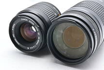 1B-153 Canon キヤノン EOS 1000 QD EF 35-80mm III + 75-300mm II 一眼レフフィルムカメラ オートフォーカス_画像8