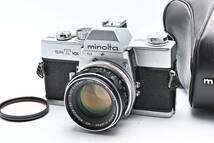 1B-118 MINOLTA ミノルタ SRT101 MC ROKKOR-PF 55mm f/1.7 一眼レフフィルムカメラ マニュアルフォーカス_画像1