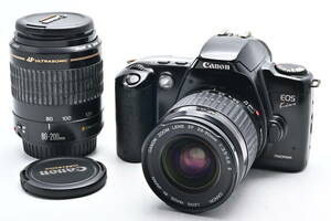 1B-183 Canon キヤノン EOS Kiss PANORAMA EF 28-80mm II USM + 80-200mm USM 一眼レフフィルムカメラ オートフォーカス