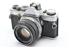 1B-390 OLYMPUS オリンパス M-1 M-SYSTEM F.ZUIKO AUTO-S 50mm f/1.8 マニュアルフォーカス 一眼レフフィルムカメラ