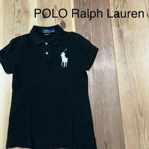 POLO Ralp Lauren ポロ ラルフローレン ポロシャツ 半袖 ビッグポニー 刺繍ロゴ THE SKINNY レディース サイズS 玉mc2798