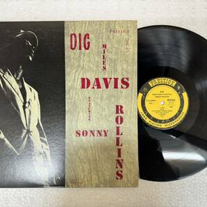 売切〜♪Miles Davis マイルス・デイヴィス featuring Sonny Rollins／DIG ／LPレコード／JAZZ の画像2