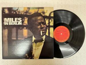 売切〜♪Miles Davis マイルス・デイヴィス ／ MILES IN BERLIN ／LPレコード／JAZZ 