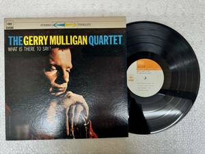 売切〜♪Gerry Mulligan ジェリー・マリガン ／WHAT IS THERE TO SAY?／LPレコード／JAZZ 