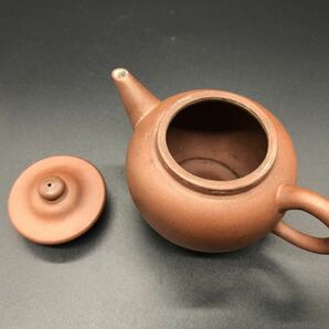 煎茶道具 中国 急須 中国宜興 朱泥 紫砂 唐物 の画像6
