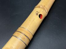 管楽器 和楽器 楽器 琴古流 竹製 竹 尺八 州鳳 在銘 A8_画像9