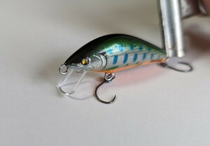 [PIRKA]pi licca 43mmyamame( orange Berry )sin King hand made Minaux Balsa Minaux hand made lure 